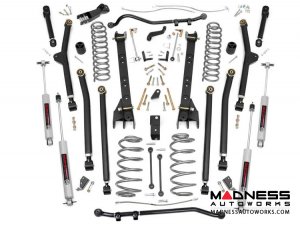 Jeep Wrangler TJ Long Arm Suspension System Lift Kit - 4" Lift Jeep Wrangler TJ Long Arm Suspension System Lift Kit - 4" Lift